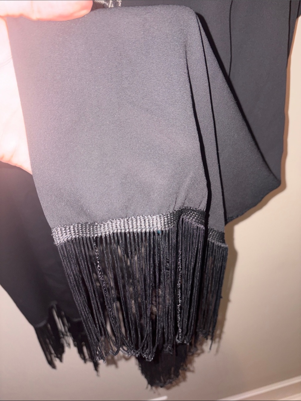 Black Short Sleeve Shrug - Picture 2 of 5